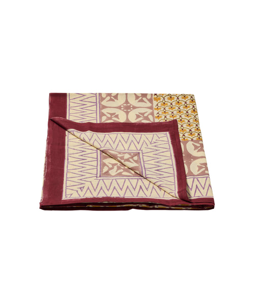 Doing Goods Dani Plaid in draagtas - 220 x 140 cm - 100% katoen