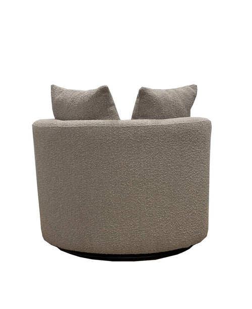 Giga Meubel Fauteuil Thony - Metaal/Schuimstof/Grenen - Taupe