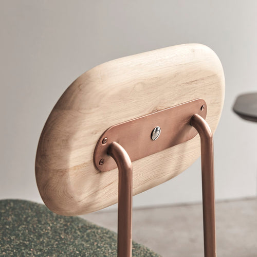 Tikamoon Eiken stoel in kaki - Groen - vtwonen shop