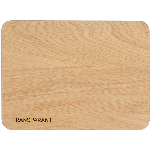 WOOOD salontafel 60 cm Tablo - Eiken - Transparant - 40x59x59