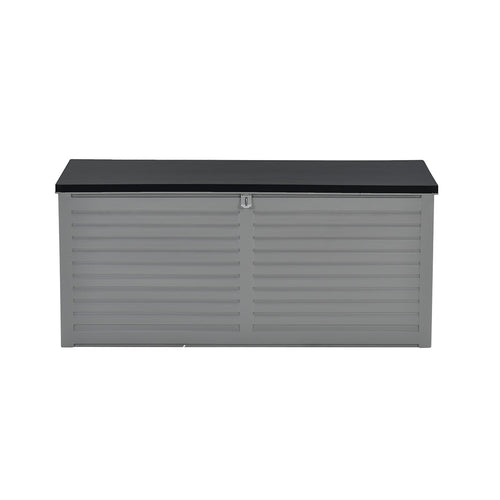 Primo kussenbox - kunststof - 490L - 146x61 cm - donkergrijs - zwart - vtwonen shop