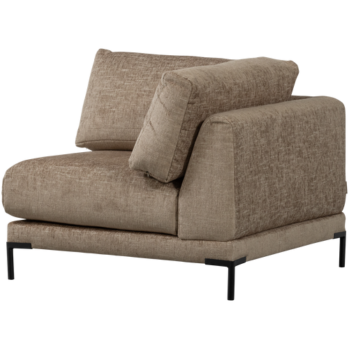 vtwonen hoekelement bank Couple - Mud Melange - 89x100x100 - vtwonen shop