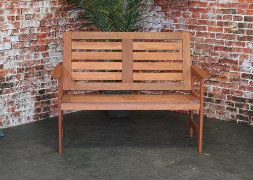 SenS-Line - Vera Tuinbank 120cm - 2-zits - Bruin