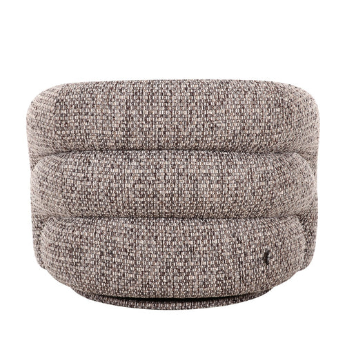 DÉJA Living Draaifauteuil Bodø - Taupe Stof - 94x83x70cm