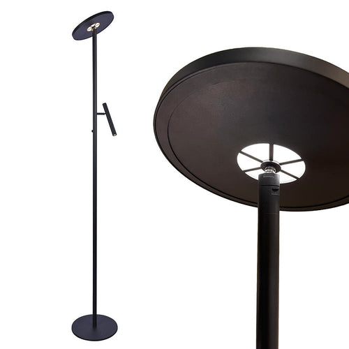 Freelight vloerlamp Stanza - 2 lichts - 30  x 180.5   cm - zwart - vtwonen shop