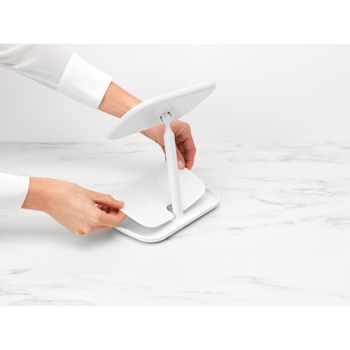 Brabantia Spiegel met accessoire schaal - White