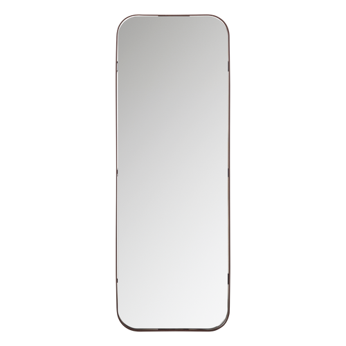 WOOOD spiegel Doutzen - Metaal - Bordeauxrood - 110x40x5