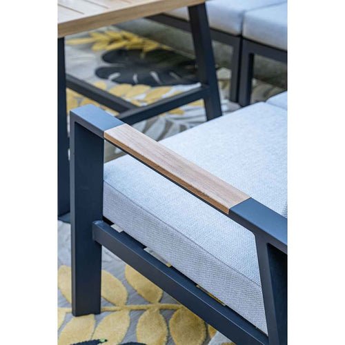 Garden Impressions lounge dining set Lissabon valley sand - 6-delig