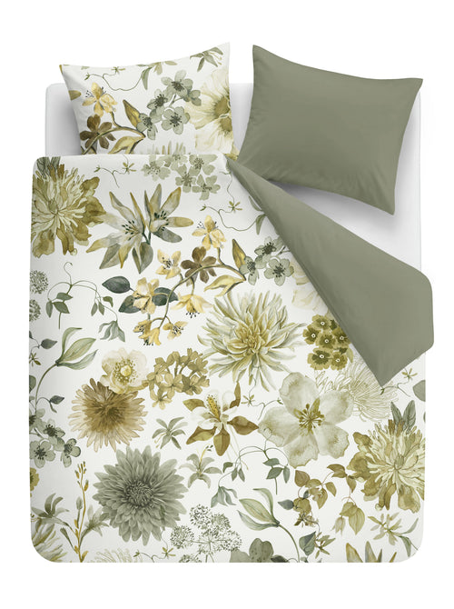 Beddinghouse Dekbedovertrek Florent - 260 x 200/220 cm - Groen