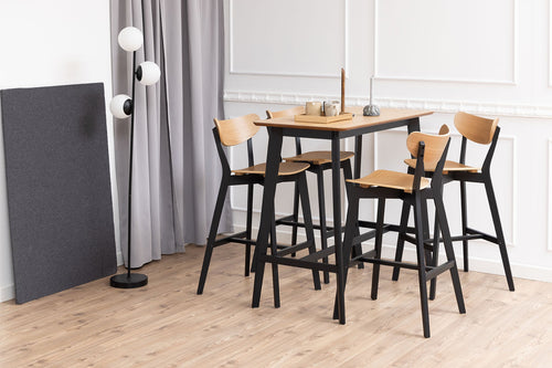 BRAM Barkruk Hamar - Set van 2 - Eiken