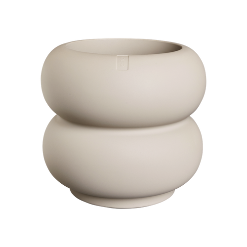 elho amber roll low 43 balanced beige | Bloempot |Premium statementdesign