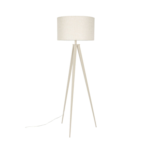 Zuiver Tripod Vloerlamp Beige