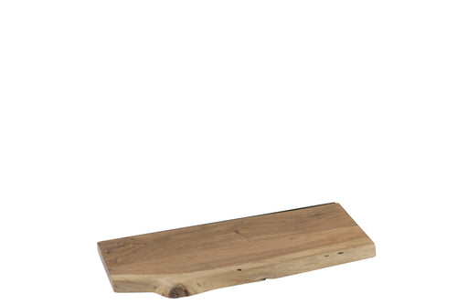 J-Line wandplank Gerard - hout - naturel - small