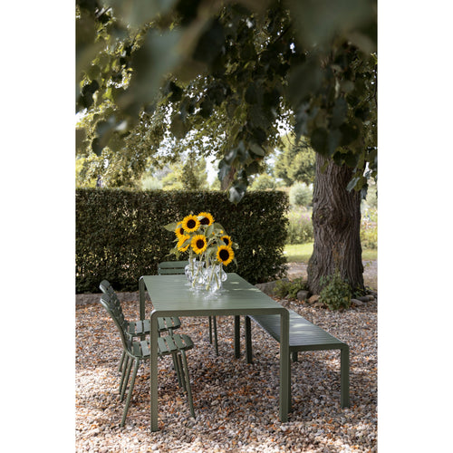 Zuiver Vondel Tuintafel 168,5x87 cm Aluminium Groen