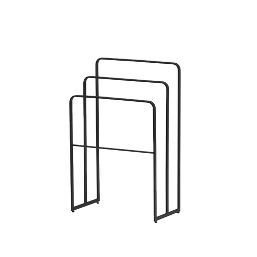 Nest living Foss metalen handdoekrek zwart - 54 x 84 cm - vtwonen shop