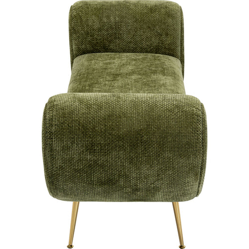 Kare Design Bank Trono fluweel groen