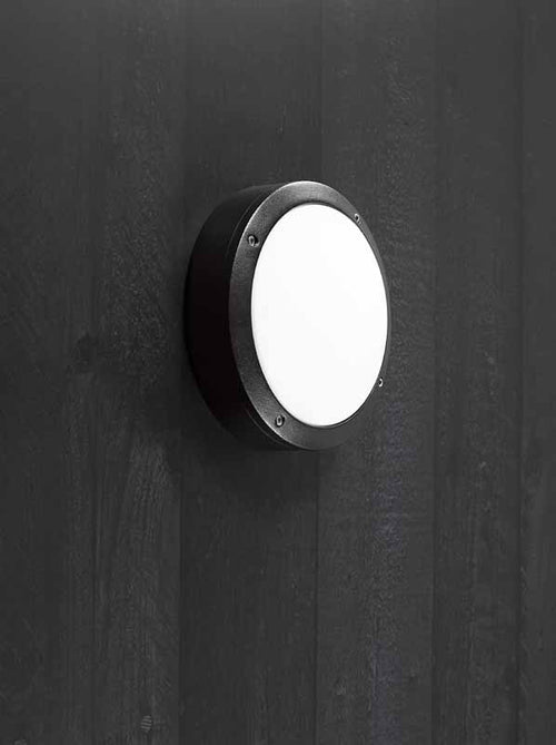 Nordlux Desi Wandlamp Buiten L - E27 - IP44 - Zwart - vtwonen shop