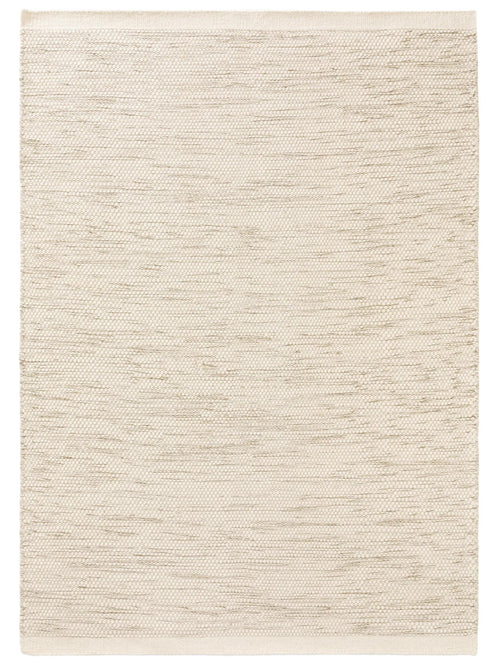 benuta wollen vloerkleed Rocco - crème - 300x400 cm