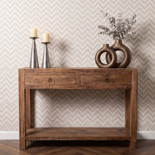 Raw Materials Farmwood houten sidetable - 120x38x85 cm - FSC-gerecycled hout