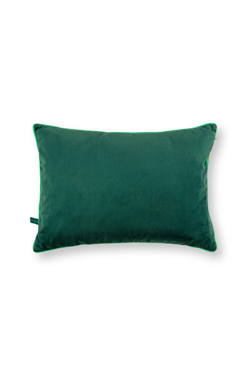 Pip Studio Sierkussen Block Stripes - Groen - 35x50cm - vtwonen shop