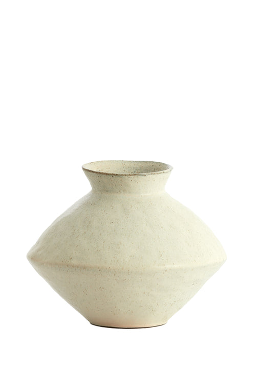 Light & Living vaas BEATO - Ø30x23cm - wit