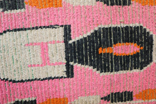 AFK Living vloerkleed Berber - handgemaakt - Wol - 76 x 355 cm