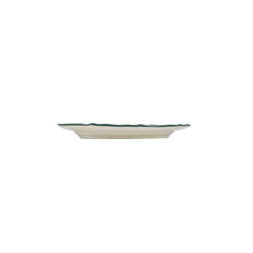 S|P Collection - Serveerschaal 25,5x18cm ovaal green Cyril - Set van 2