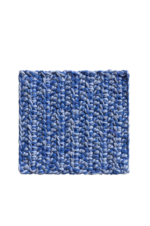 Calma House Stoelkussen Jana - Blauw - 40x40x1.5