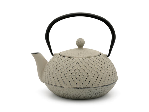 Bredemeijer - Theepot Yuka 1.2L warm grijs - vtwonen shop