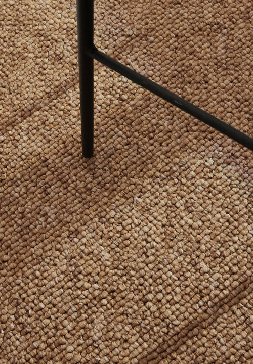 Elle Decoration Rocco Wool-Look Rug Rocco Caramel 80x240 cm