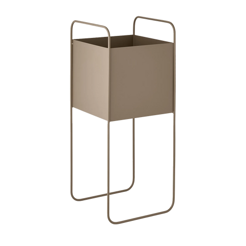 Artichok Emelie Metalen Plantenbak - Bruin - vtwonen shop