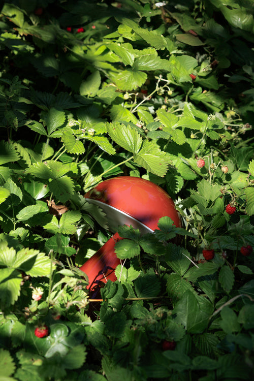 Hübsch draagbare lamp Mush - ijzer/polycarbonaat - ø15xh20cm led - vtwonen shop