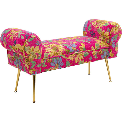 Kare Design Bank Wing Flower Fever roze