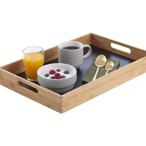 Lisomme Lars houten dienblad bamboe - 48 x 32 cm - vtwonen shop