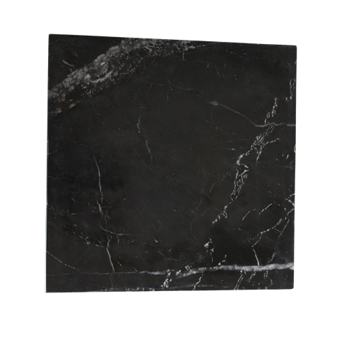 Raw Materials Shanghai zwart marmeren bijzettafel - 30x30x50 cm