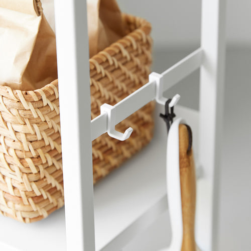 Yamazaki Tower Opbergtrolley 2-laags - Wit
