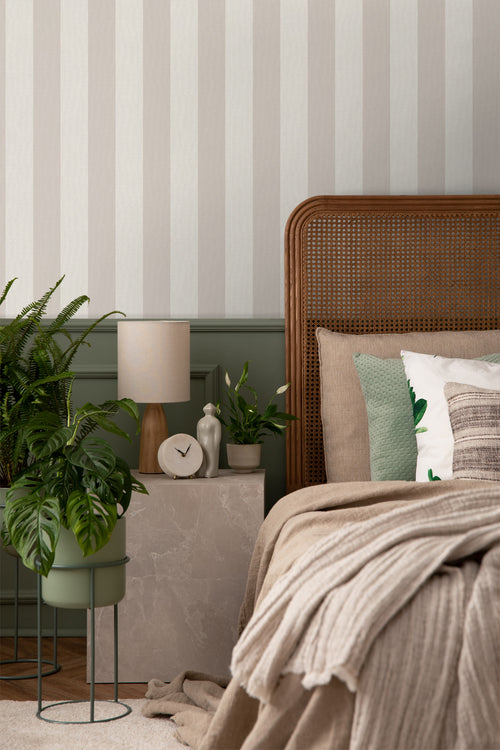 Sanders & Sanders behang strepen beige - 53 cm x 10 m - 640423