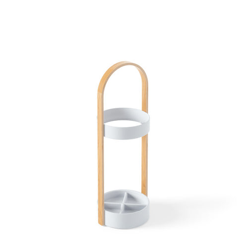 Umbra parapluhouder Bellwood - 22 x 24 x 68 cm - Wit/naturel