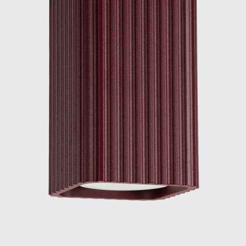 Sollux Lighting Plafondlamp RAYO 10 bordeaux - 6x6x10cm