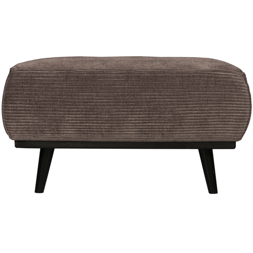 WOOOD hocker Statement - Rib - Taupe - 40x80x55