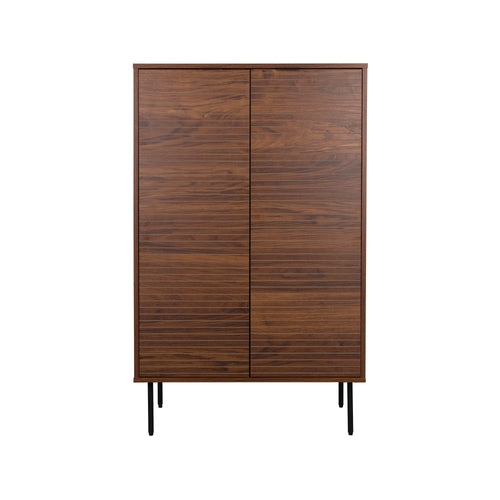 Housecraft Living Flux Opbergkast Hoog Walnoot - Bruin - vtwonen shop