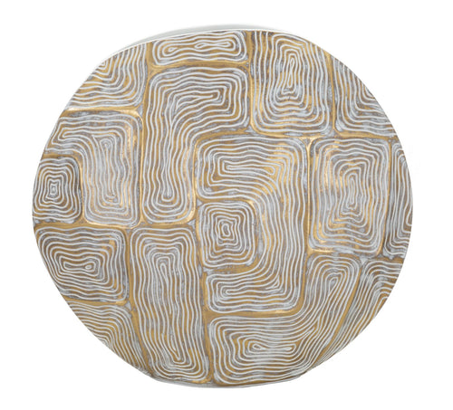 Mauro Ferretti vaas - 36 x 11 x 34,5 cm - goud