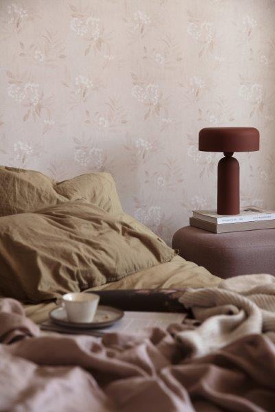 Borastapeter behang bloemen roze - 53 cm x 10.05 m - 660534 - vtwonen shop