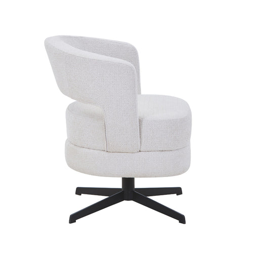 DÉJA Living Eetkamerstoel Lave - Beige - Draaibaar - Set van 2 - vtwonen shop