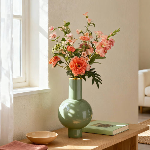 Maxifleur Handgebonden Kunstboeket Clara Oslo Roze 80cm