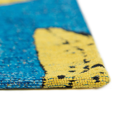 Louis De Poortere vloerkleed California Blue - blauw - 280x390cm - vtwonen shop