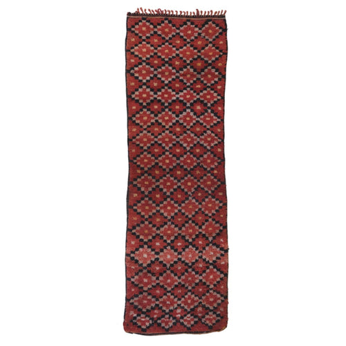 AFK Living vloerkleed Berber - handgemaakt - Wol - 92 x 282 cm - vtwonen shop