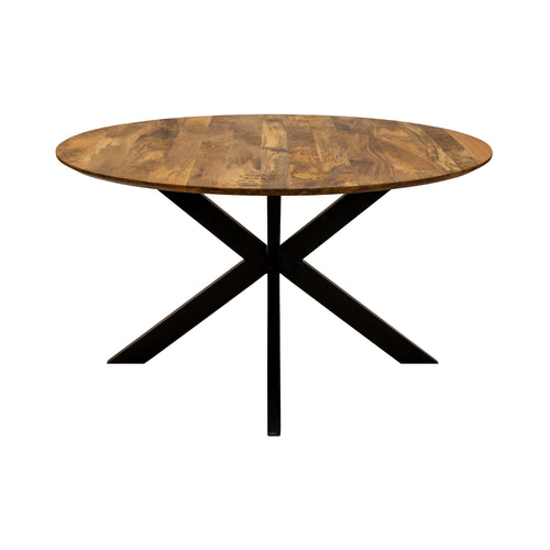 Kick eettafel Jake - 120cm - Bruin - vtwonen shop