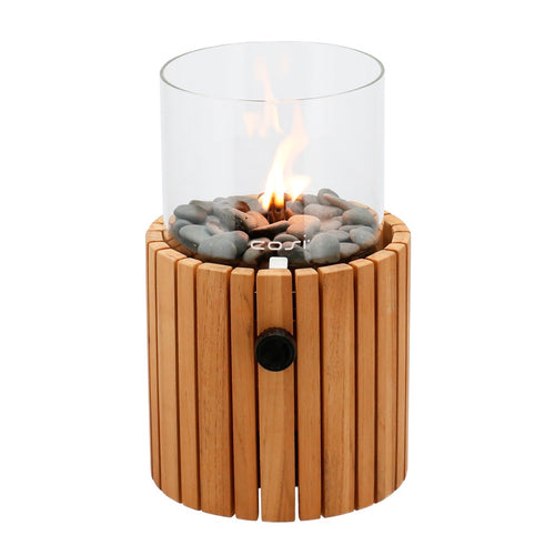 Cosi Fires - Cosiscoop Timber - gaslantaarn - Ø18 x 30 cm - vtwonen shop