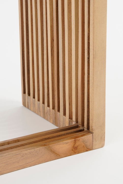 Mica Decorations Yonker Plantentafel - Set van 2 - L35 x B25 x H80 cm - Gerecycled Hout - Bruin - vtwonen shop